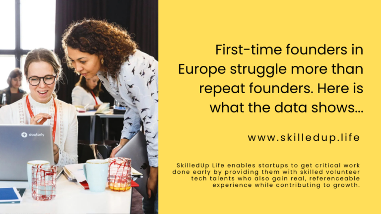 First-time founders in europe struggle more than repeat founders