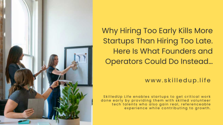 Why Hiring Too Early Kills More Startups Than Hiring Too Late